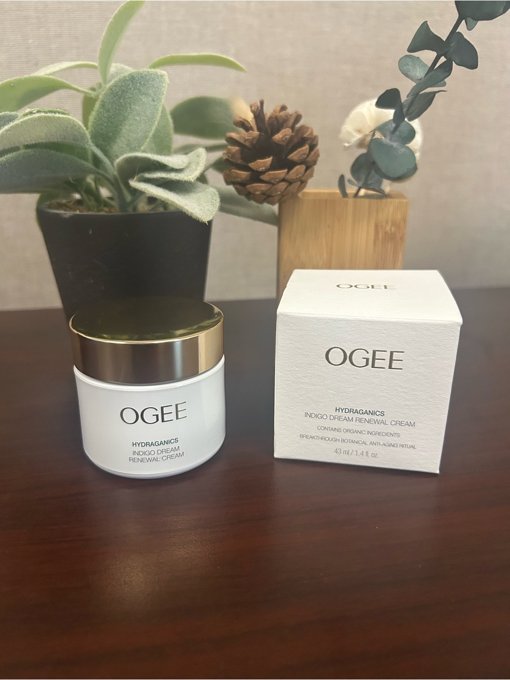 Ogee Hydraganics Indigo Dream Renewal Cream NWT